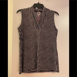 Anne klein sleeveless blouse